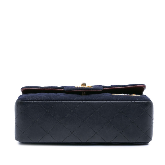 Pre-Loved Chanel Mini Rectangular Classic Jersey Sailor Single Flap - Picture 3 of 11